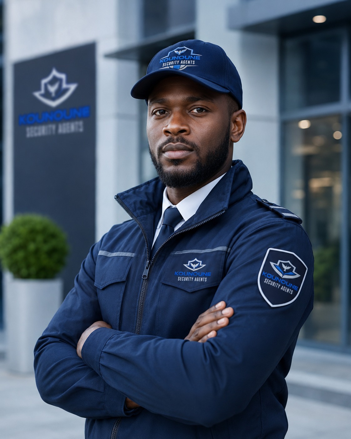 Agent KSA professionnel en tenue